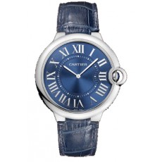 Cartier Ballon Bleu W6920059 Mens Automatic Blue Swiss ETA 2824