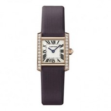 Cartier TANK WE104531 Ladies Quartz Silver Swiss ETA Quartz