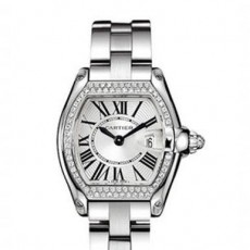 Cartier WE5002X2 Ladies Quartz Silver White Swiss ETA Quartz 