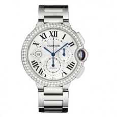 Cartier Ballon Bleu WE902001 Mens Automatic Silver Swiss ETA 2824