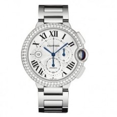 Cartier Ballon Bleu WE902001 Mens Automatic Silver Swiss ETA 2824