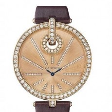 Cartier Captive WG600003 Ladies Quartz Brown Swiss ETA Quartz 