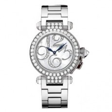 Cartier Pasha WJ12320G Ladies Quartz White MOP Swiss ETA Quartz 