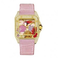 Cartier Santos WM505009 Neutral Automatic Yellow Swiss ETA 2824