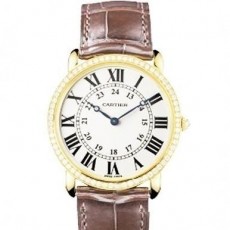  Cartier WS000307 Ladies Automatic White Swiss ETA 2824