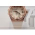 Replica Omega 35mm Lady Constellation White Rubber Band20664