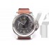 Panerai PAM 00111 Luminor Marina Mens Automatic Watch Brown Leather Strap