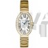 Cartier Baignoire WB520019 Ladies Quartz Silver Swiss ETA Quartz 