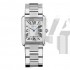 Cartier TANK SOLO W5200014 Ladies Quartz Silver White Swiss ETA Quartz