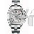  Cartier Roadster W62019X6 Mens Automatic Silver Swiss ETA 2824