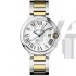 Cartier Ballon Bleu 36MM Swiss Automatic Women Watch Gold Midlink M22