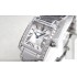 Cartier TANK SOLO WE1002S3 Ladies Quartz Silver Swiss ETA Quartz