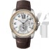  Cartier Callibre De Cartie W7100011 Mens Automatic Silver White Swiss ETA 2824