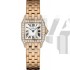 Cartier Santos WF9008Z8 Ladies Quartz Silver Swiss ETA Quartz 