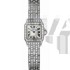 Cartier Santos WF9005YA Ladies Quartz Silver Swiss ETA Quartz 