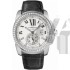  Cartier Callibre De Cartie WF100003 Mens Automatic Silver White Swiss ETA 2824