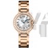 Cartier Ballon Bleu WE9002Z3 28.5mm Ladies Quatz Silver Swiss ETA Quatz