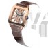  Cartier Santos W2020057 Neutral Automatic Gold Swiss ETA 2824