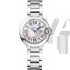 Cartier Ballon Bleu W69010Z4 28.6mm Ladies Quatz White Swiss ETA Quatz