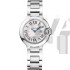 Cartier Women's W69010Z4 "Ballon Bleu" Stainless Steel Dress Watch
