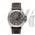 Panerai Luminor Base 8 Days Acciaio Mechanical Brown Dial Mens Watch PAM00562