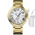 Cartier Ballon Bleu W69005Z2 Mens Automatic White Swiss ETA 2824 Gold