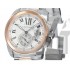  Cartier Callibre De Cartie W7100036 Mens Automatic White Swiss ETA 2824