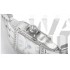 Cartier Santos WF9005Y8 Ladies Quartz Silver Swiss ETA Quartz 