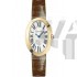 Cartier Baignoire W8000009 Ladies Quartz Silver Swiss ETA Quartz 