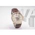 Replica Portofino 42mm IWC Swiss Chronograph Watch Brown Leather Band20875