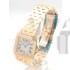  Cartier Santos W25062X9 Neutral Automatic White Swiss ETA 2824