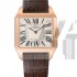  Cartier Santos W2006951 Mens Automatic White Swiss ETA 2824