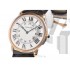 Cartier Ronde Louis W6800251 Mens Automatic White Swiss ETA 2824
