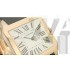  Cartier Santos W2006951 Mens Automatic White Swiss ETA 2824