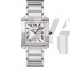 Cartier TANK W51002Q3 Mens Automatic Silver Swiss ETA 2824