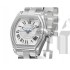  Cartier Roadster W62025V3 Mens Automatic Silver Swiss ETA 2824