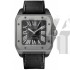  Cartier Santos W2020010 Mens Automatic Black Swiss ETA 2824