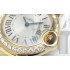 Cartier Ballon Bleu WE9001Z3 28.5mm Ladies Quatz Silver Swiss ETA Quatz