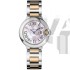 Cartier Ballon Bleu 36MM Pink Dial Swiss Automatic Women Watch Steel M13