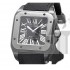  Cartier Santos W2020010 Mens Automatic Black Swiss ETA 2824