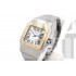 Cartier Santos W20099C4 Mens Automatic White Swiss ETA 2824