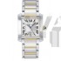 Cartier TANK W51005Q4 Mens Automatic Silver Swiss ETA 2824