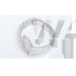 Cartier Captive WG800004 Ladies Quartz Silver Swiss ETA Quartz 