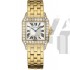 Cartier Santos WF9002Y7 Ladies Quartz Silver Swiss ETA Quartz 