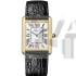 Cartier TANK W1018855 Ladies Quartz White Swiss ETA Quartz