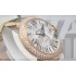 Cartier Ballon Bleu 36MM Diamonds Bezel Swiss Automatic Women Watch Rose Gold M21