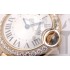 Cartier Ballon Bleu WE9002Z3 28.5mm Ladies Quatz Silver Swiss ETA Quatz