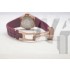 Replica Omega 35mm Lady Constellation Purple Rubber Band20673