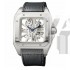 Cartier Santos W2020018 Mens Automatic White Swiss ETA 2824