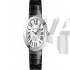 Cartier Baignoire W8000003 Ladies Quartz Silver White Swiss ETA Quartz 